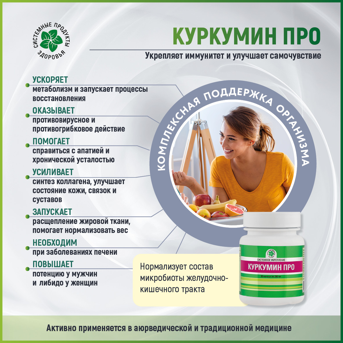 Куркумин Про, 30 капсул Куркумин Про, 30 капсул