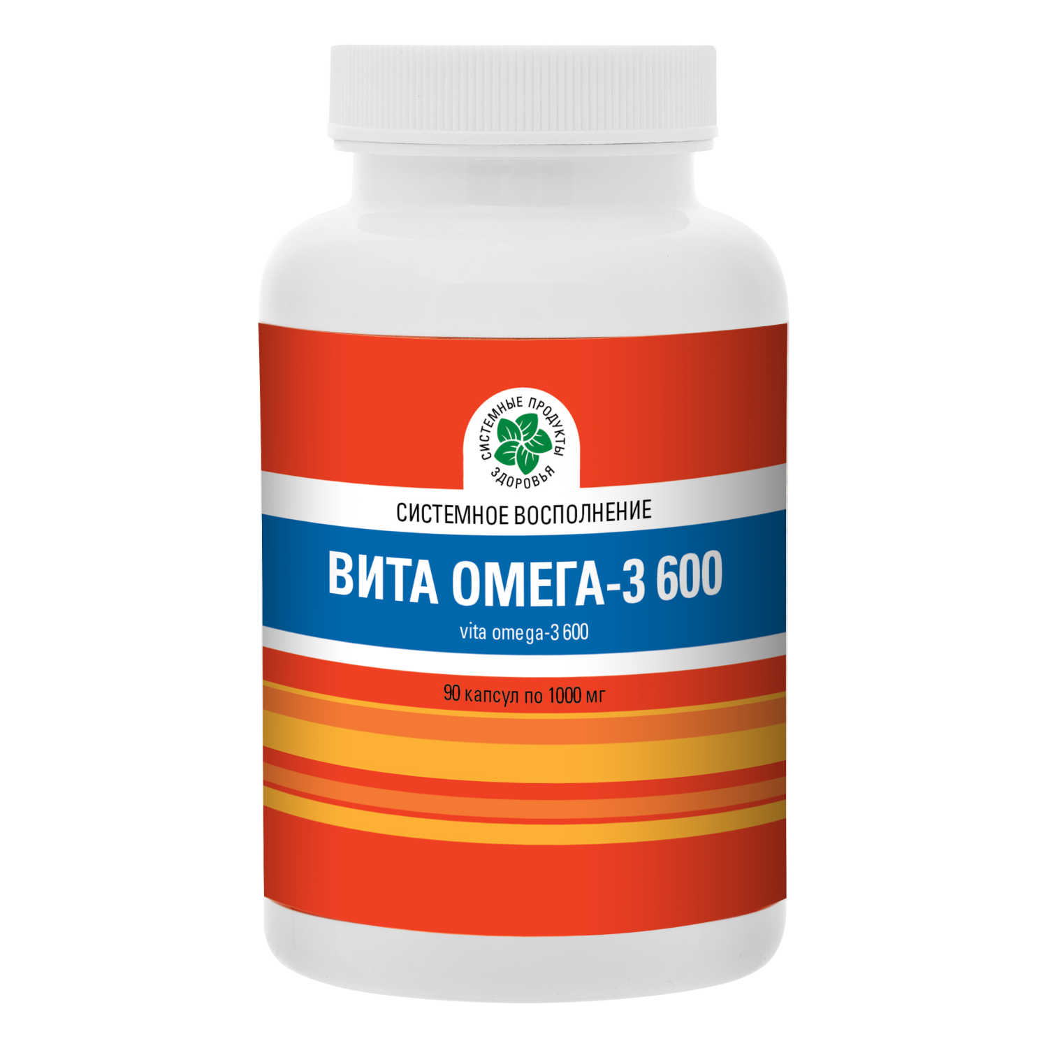 Вита Омега-3 600, 90 капс. 