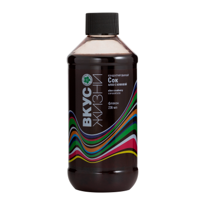 Алоэ мен мүкжидектің қоюландырылған шырыны, 236 мл