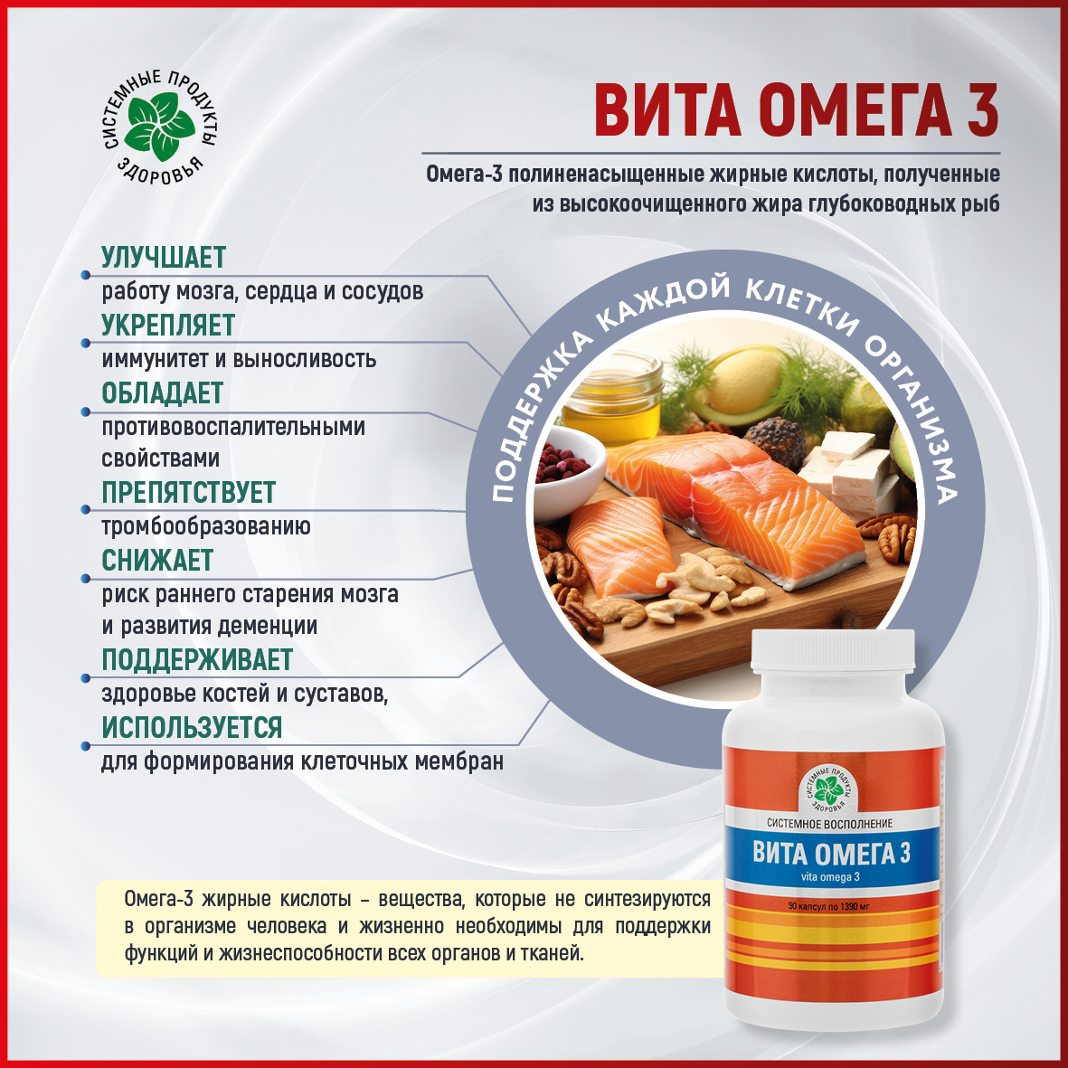 Вита Омега 3,  90 капс.